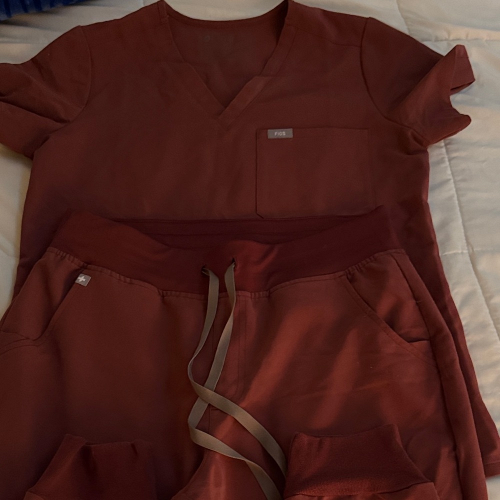 Figs high waisted zamora jogger set